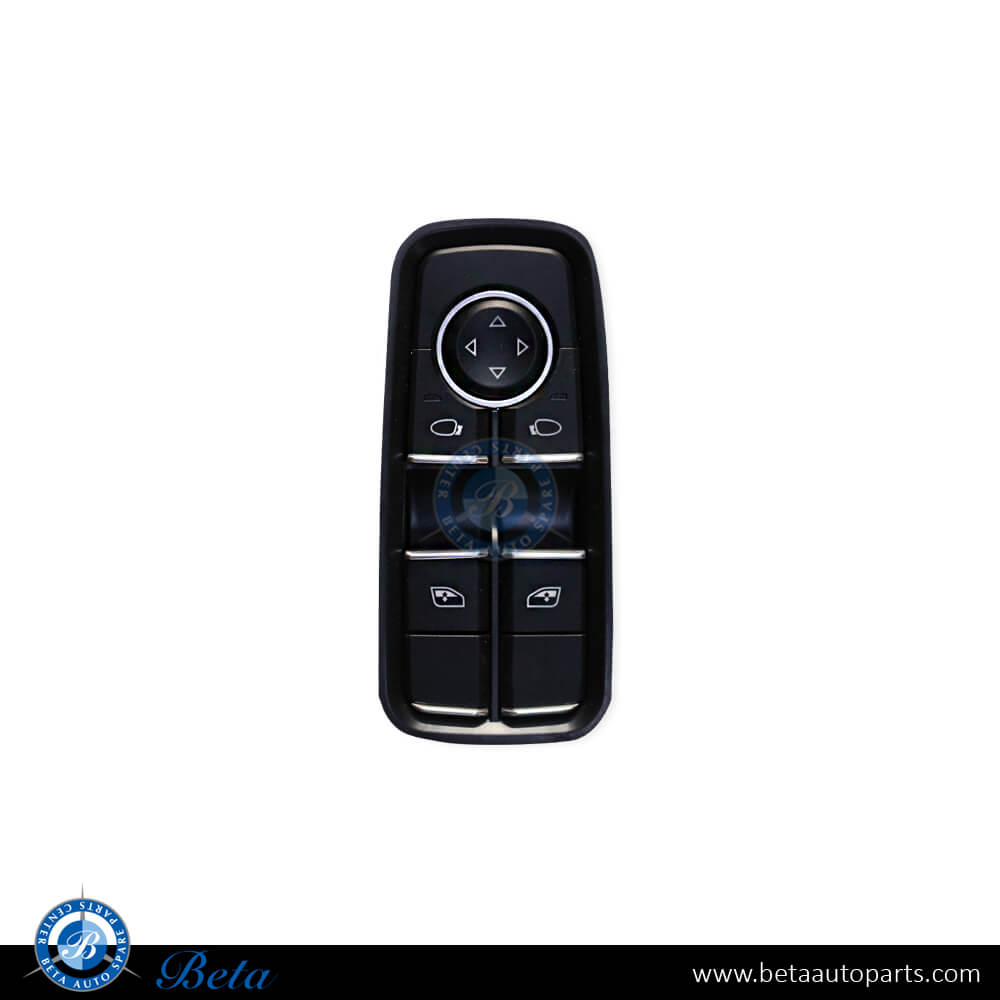 Master Window Switch for Porsche Boxster/Cayman/Carrera/991 2013-Up models, Part Number 99161315102/99161315100/99161315101 Master Window Switch for Porsche Boxster/Cayman/Carrera/991 2013-Up models, Part Number 99161315102/99161315100/99161315101